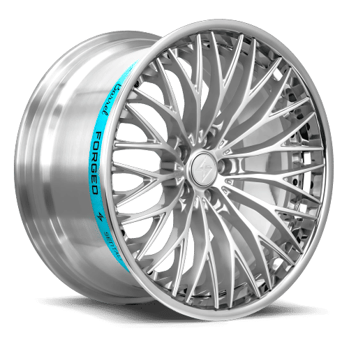 Sentali Barrel Forged SB1 20x10.5 5x114.3 40 Polished Lip / Hyper Silver Centre