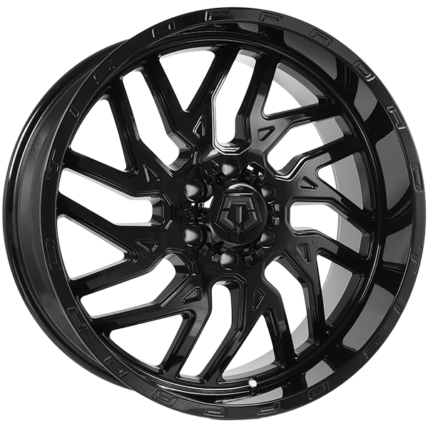 TIS 544 Noir lustré 22x10.0  6x135/6x139.7  Offset: -19  Hub: 108.1