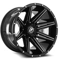 XF OFFROAD XF-220 22x12 5x127/5x139.7 -44 Gloss Black Milled