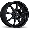 Fast Wheels Orbit MATTE BLACK  16x7      ET: 36       63.4  Conical    4X108