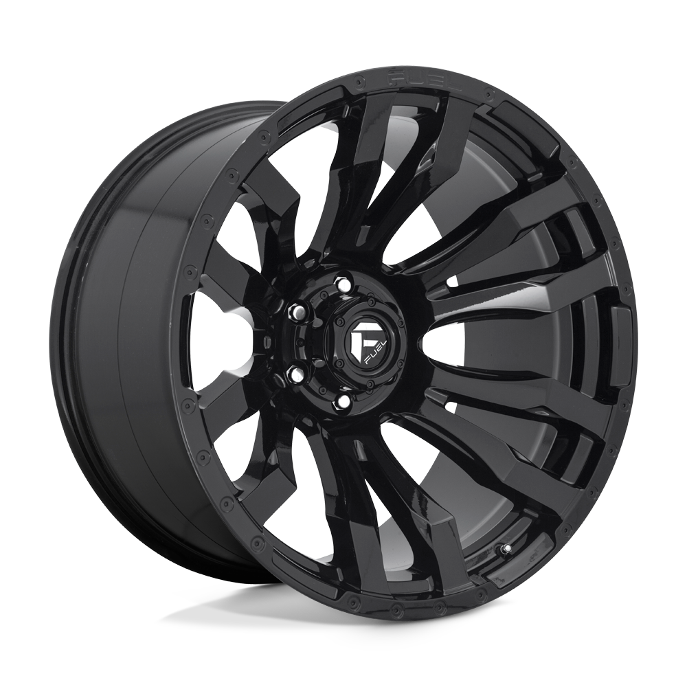 FUEL BLITZ  GLOSS BLACK  20x10     -18      106.1  Conical     6X139.7