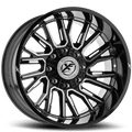 XF OFFROAD XF-230 20x10 5x127/5x139.7 -12 Gloss Black Milled
