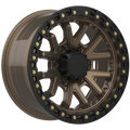 Dune Façade bronze satin - Contour noir satin 17x8.0  6x139.7  Offset: 35  Hub: