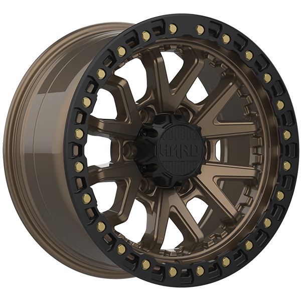 Dune Façade bronze satin - Contour noir satin 17x8.0  6x139.7  Offset: 35  Hub: