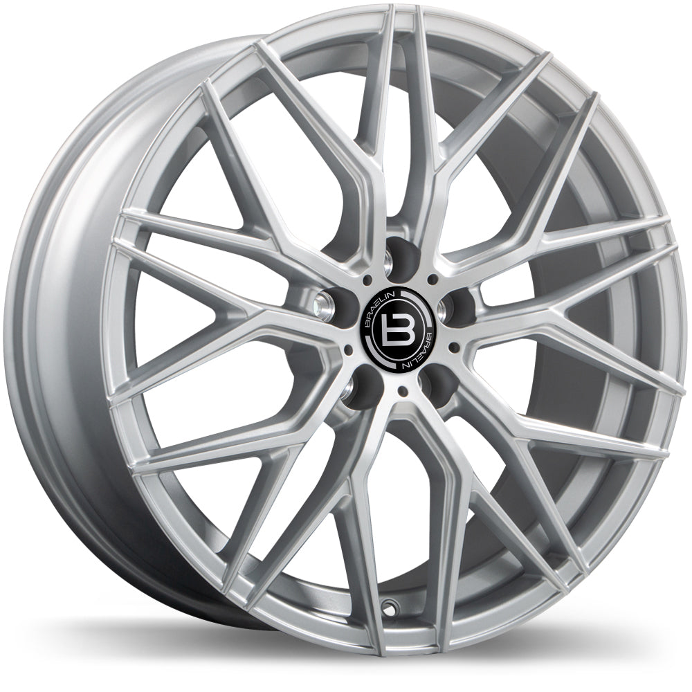 Braelin BR10 GLOSS SILVER  18x8      ET: 45       75.1  Conical    5X108