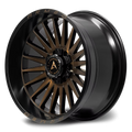 Armed Offroad HOSTILE 18x9 5x127 5x139.7 0 MATTE BLACK MACHINED + BRONZE TI
