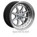 XXR 002.5 Hyper Silver / ML  16x8      ET: 20       73.1  Conique    4X100 4X114