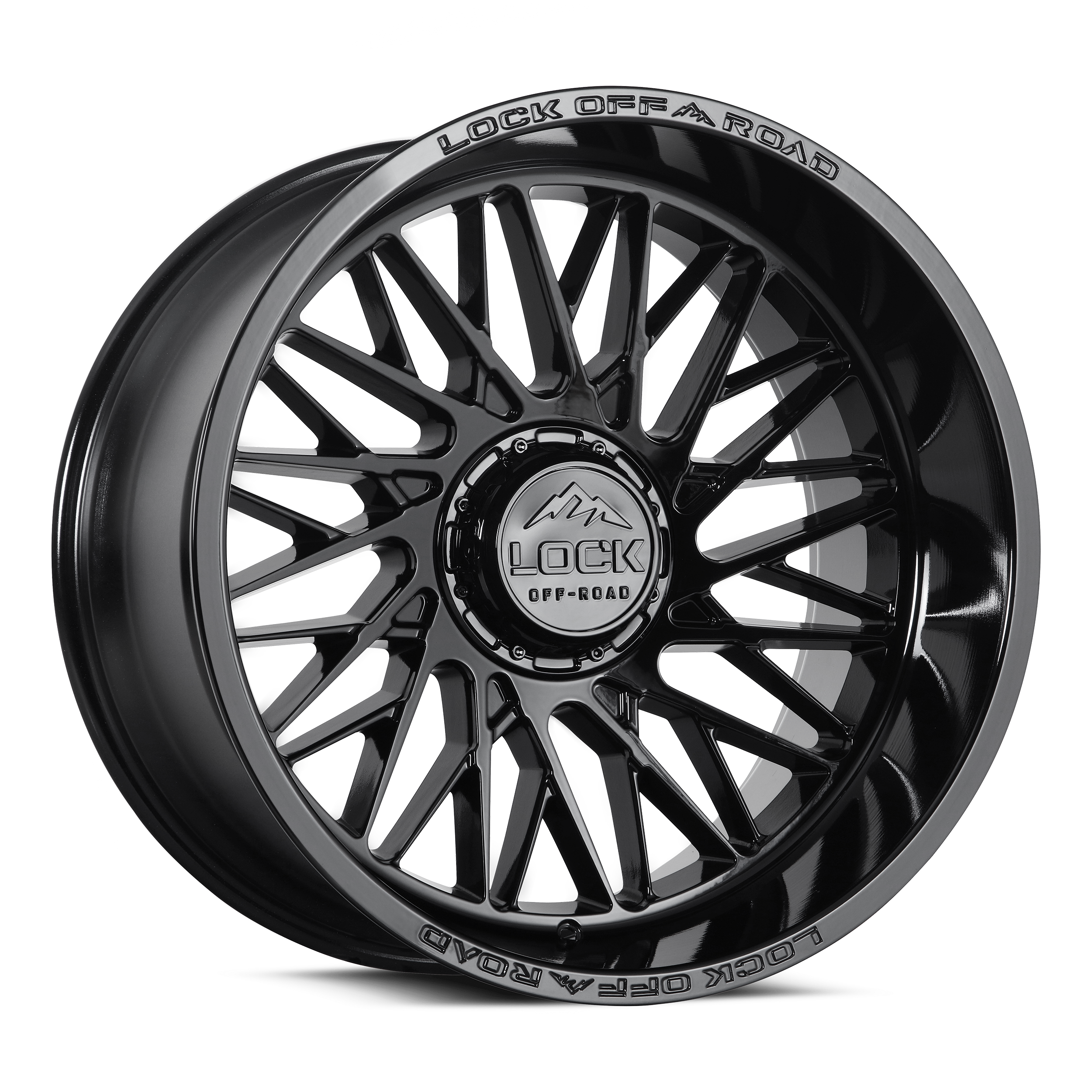LOCK Xtreme Bandit 20x9 8x180 +0mm Gloss Black