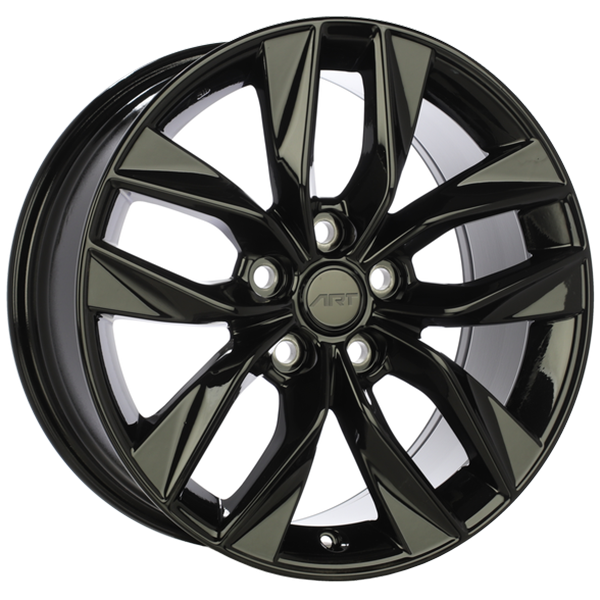 REPLICA 229 Noir lustré 17x7.5  5x114.3  Offset: 40  Hub: 60.1