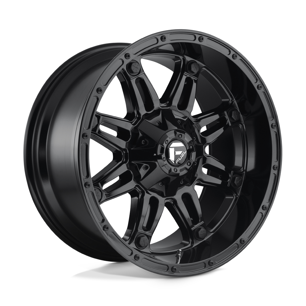 FUEL HOSTAGE  GLOSS BLACK  20x9     -12      106.1  6X135/6X139.7