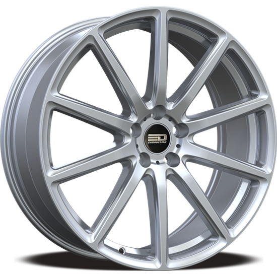 19x8.5 5x120 40/64.1 Euro Design Legend, Silver