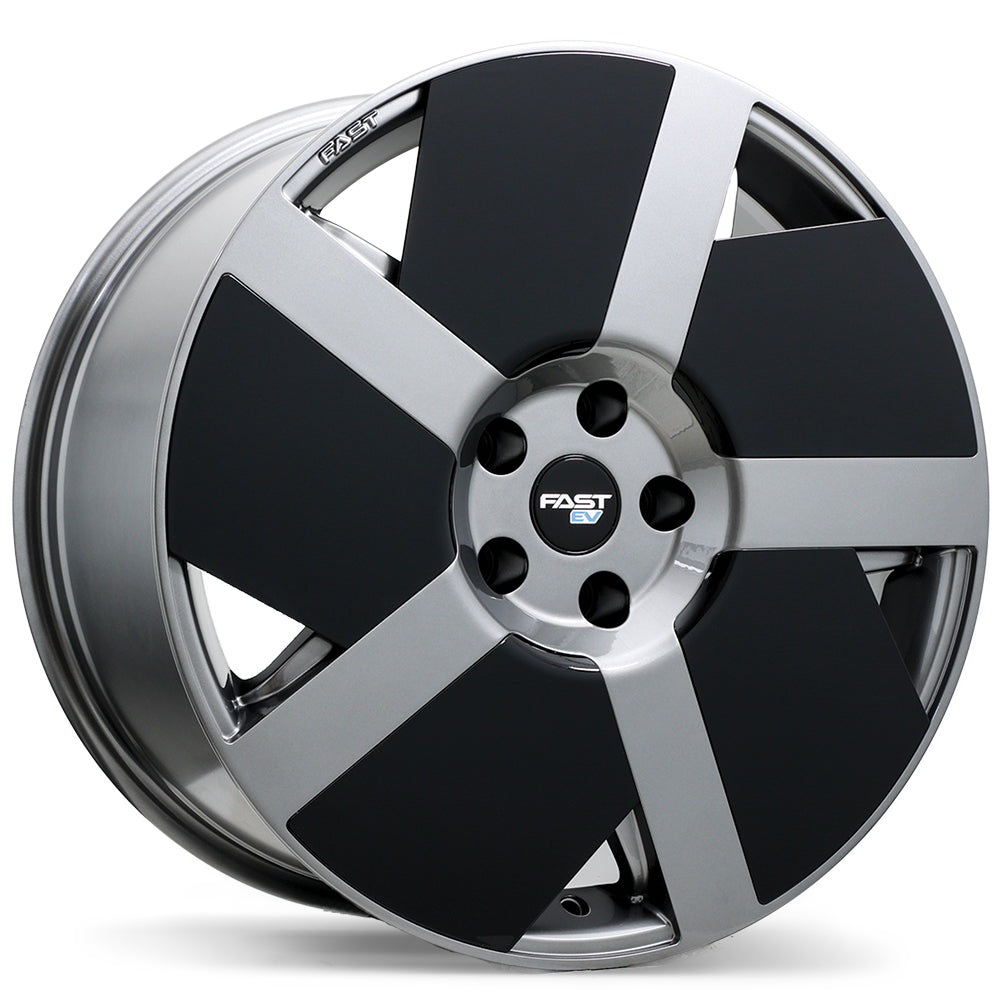 Fast Wheels EV06 Gloss Grey  19x7.5      ET: 50       74,1  Cone Seat    5X120