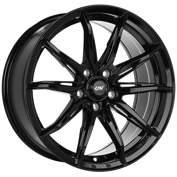 DAI FRANTIC Noir lustré 15x6.5  4x100  Offset: 38  Hub: 73.1
