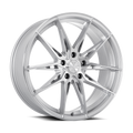 KATANA KR10 20x8.5 5x120 +40mm Gloss Silver Machine Face