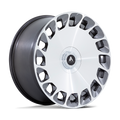 Asanti ARISTOCRAT GLOSS PLATINUM WITH BRIGHT MACHINED FACE  20x9      ET: 45