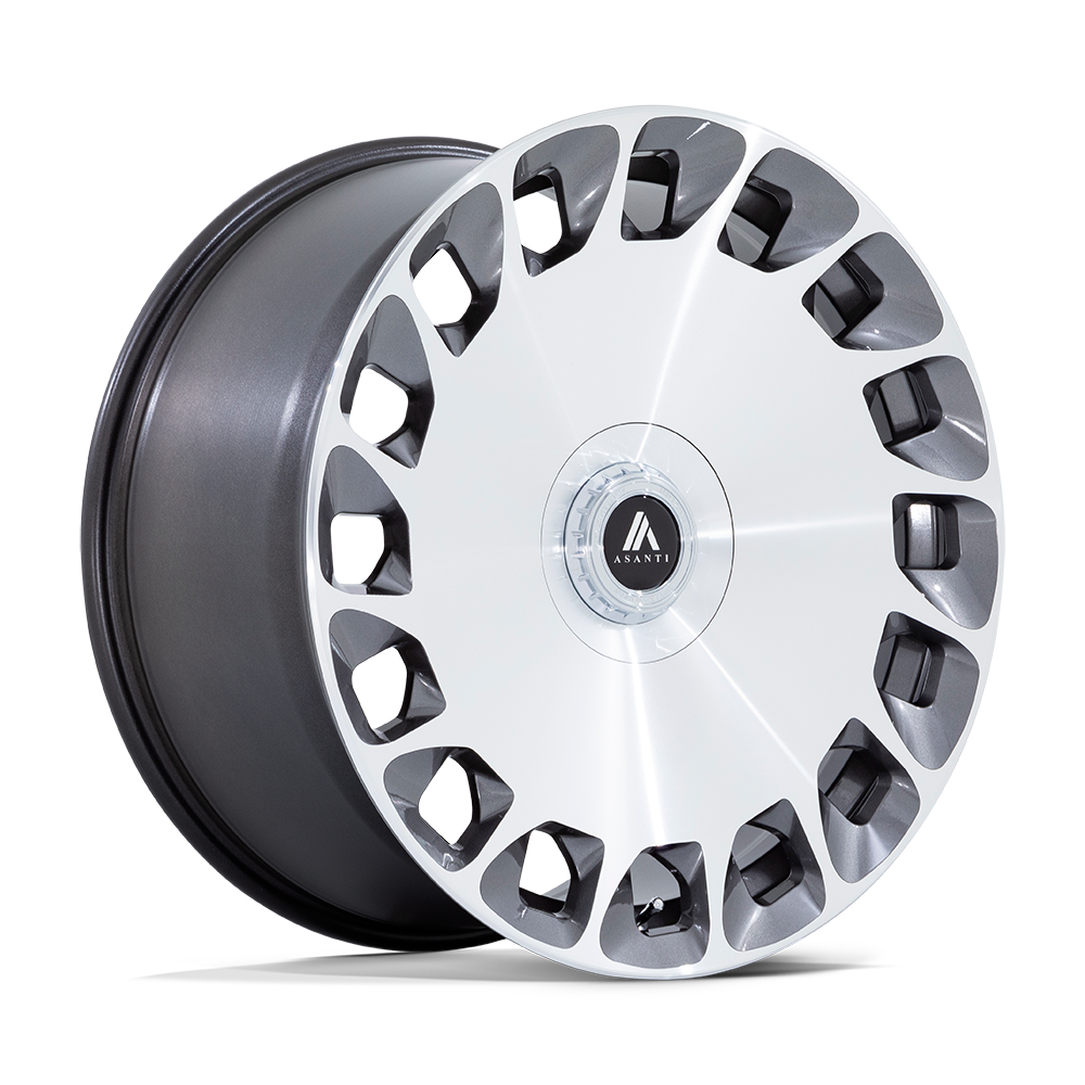 Asanti ARISTOCRAT GLOSS PLATINUM WITH BRIGHT MACHINED FACE  20x9      ET: 45