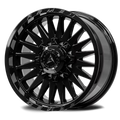 Armed Offroad HOSTILE 18x9 5x127 5x139.7 0 FULL GLOSS BLACK