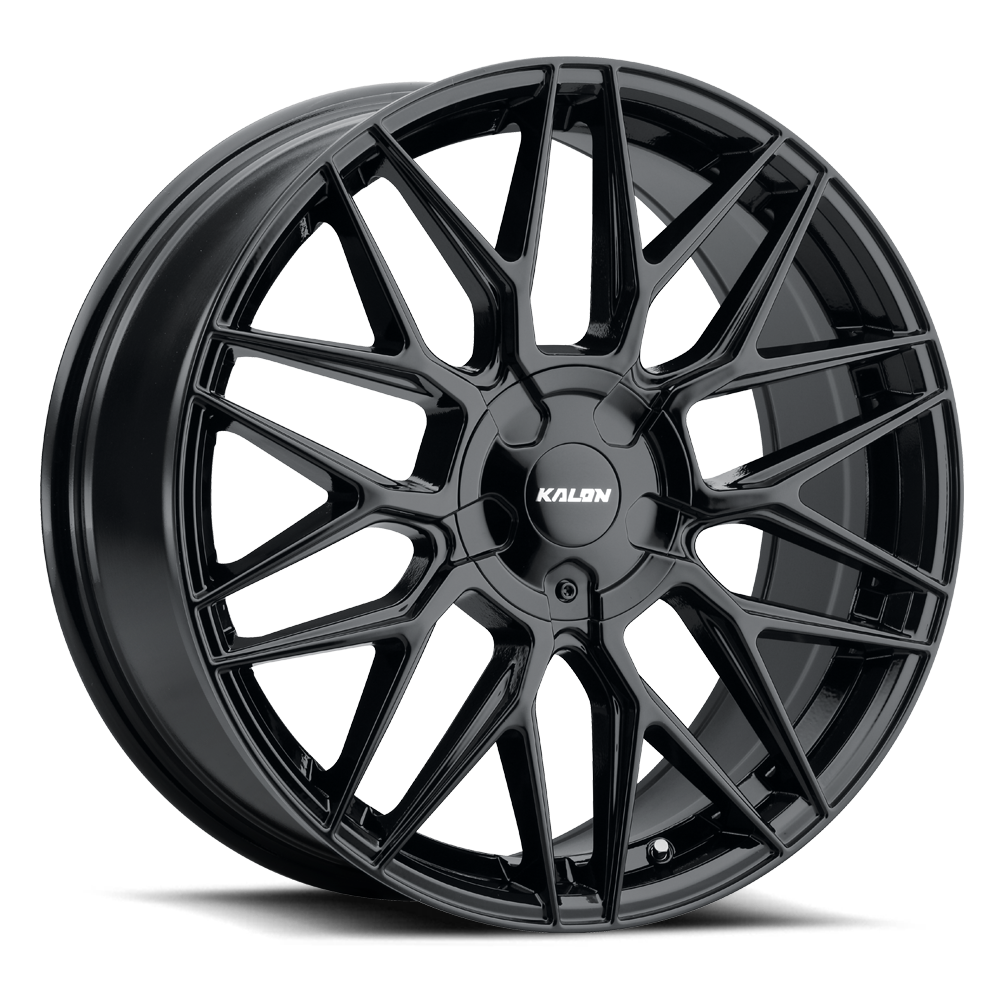 Kalon Blitz 20x8.5 5x108 offset +38 cb 73.1 Gloss Black