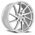 Sentali Apex 20x9 5x127 offset 35 Hyper Silver Diamond Cut