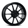 KATANA KR07 17x7.5 5x114.3 +40mm Gloss Black