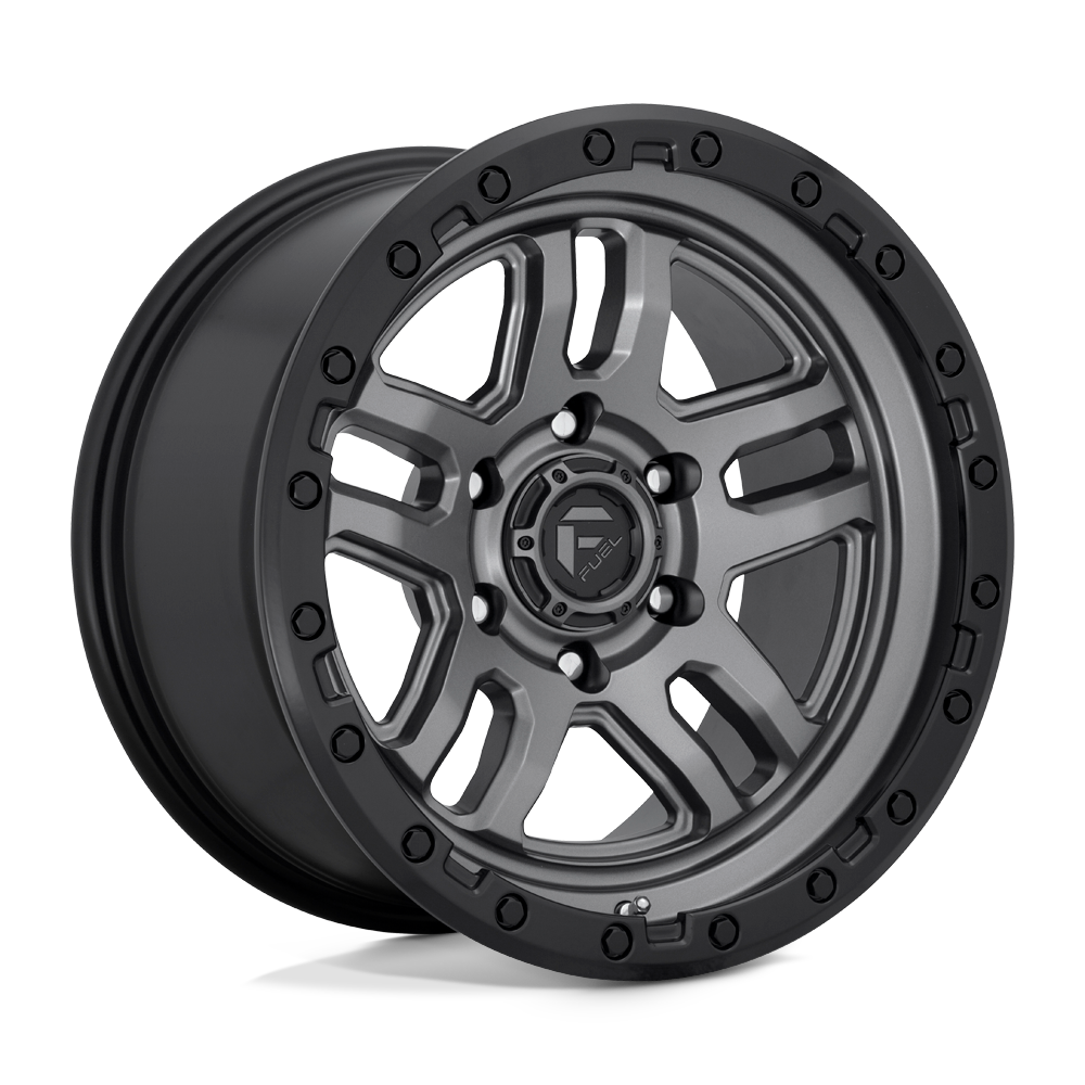 FUEL AMMO  MATTE GUN METAL BLACK BEAD RING  17x9     +1      71.5  Conical     5