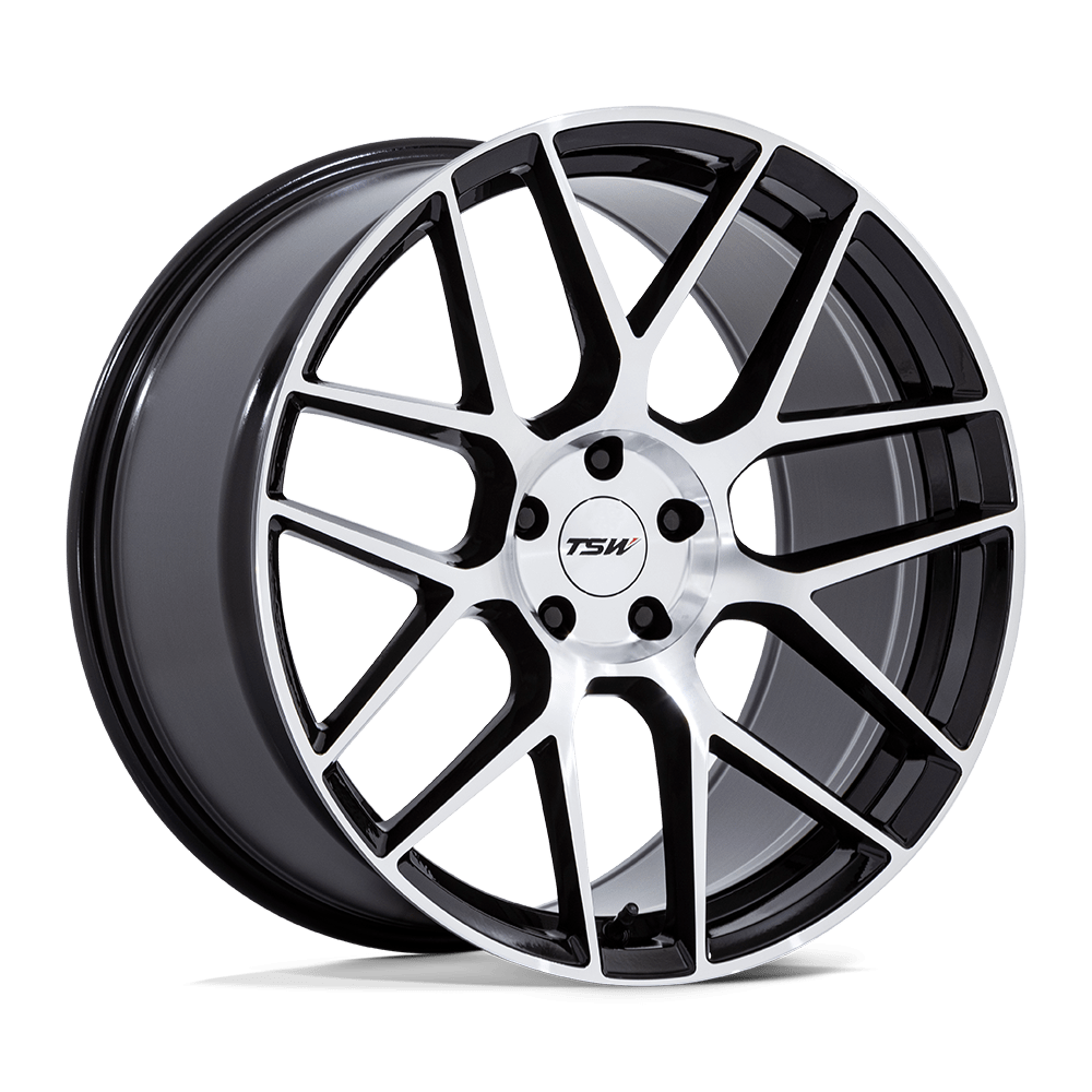 TSW LASARTHE GLOSS BLACK MACHINED  20x9      ET: 45       66.6  Conical    5X112