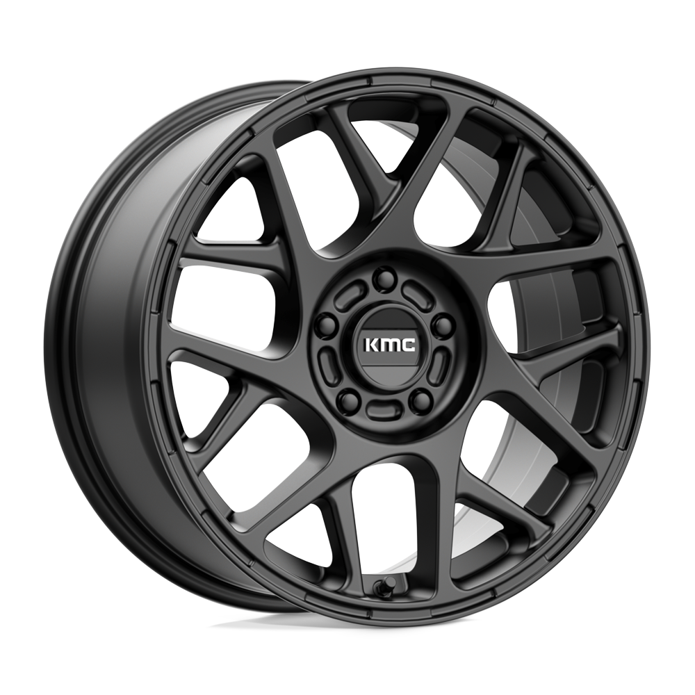 KMC BULLY  Satin Black  17x8     +38      72.6  Conical     5X110