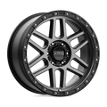 KMC MESA  Satin Black With Gray Tint  17x8.5     +0      71.5  Conical     5X127