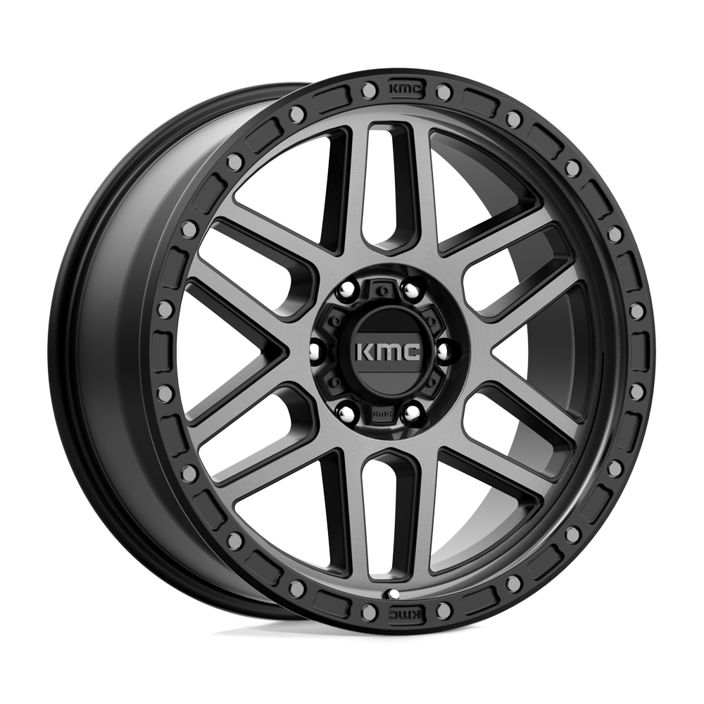 KMC MESA  Satin Black With Gray Tint  17x8.5     +0      71.5  Conical     5X127