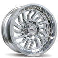 Fast HD D-STRUCT Chrome 20x10 -15 8x180mm 125.1mm