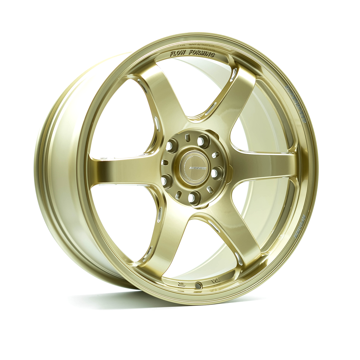 Superspeed	RF0618095385114GD	RF06RR	18	9.5	38	5x114.3	73.1	Cone	Gold