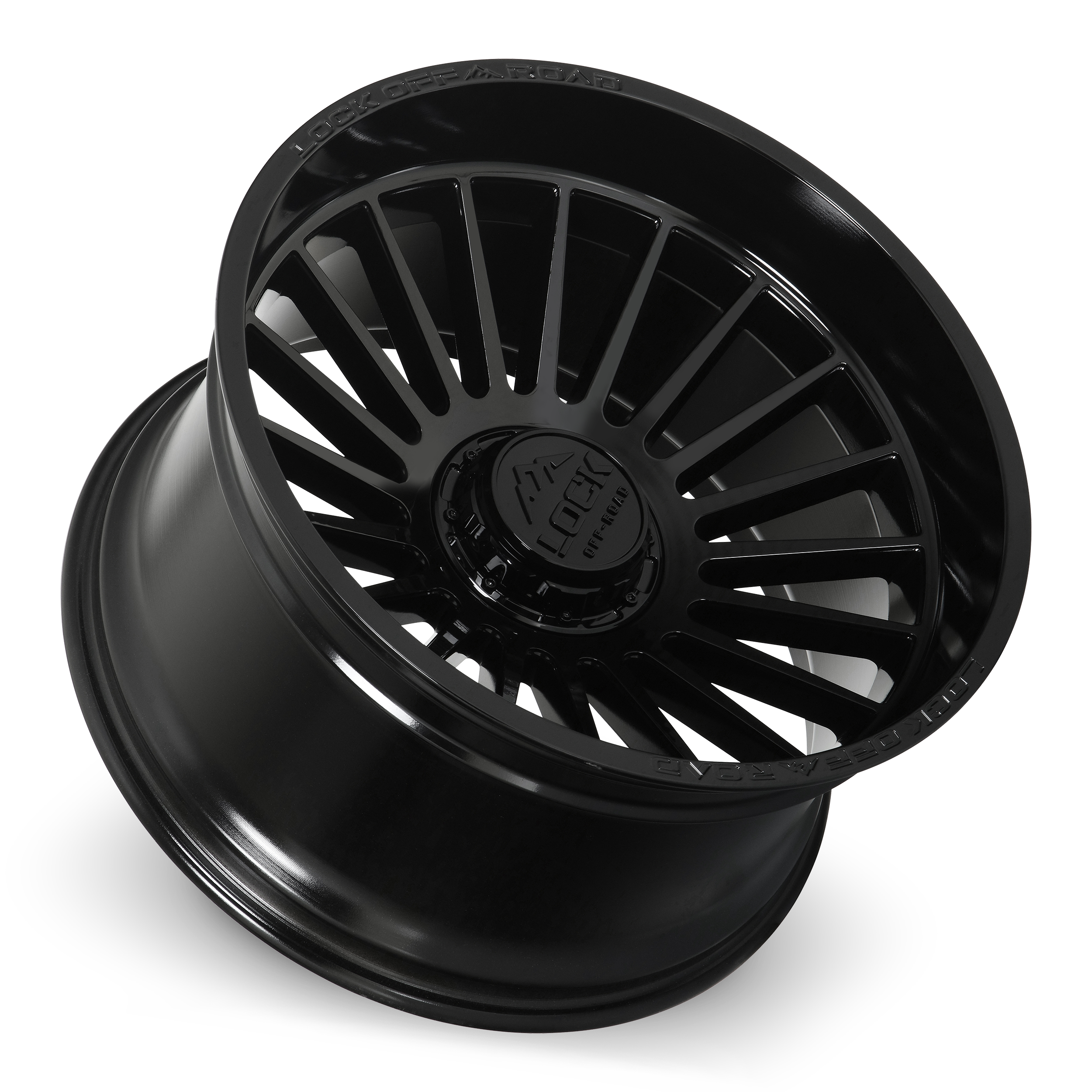LOCK Xtreme Invasion 20x9 8x180 +0mm Gloss Black