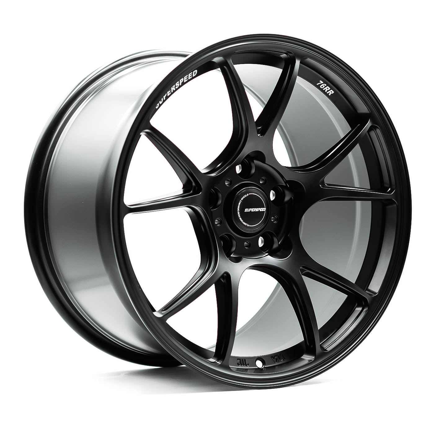Superspeed 76RR 18x9.5 5x120 72.6 Matte Black