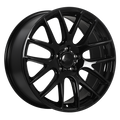 DAI AUTOBAHN Noir lustré 19x8.5  5x120  Offset: 35  Hub: 72.6