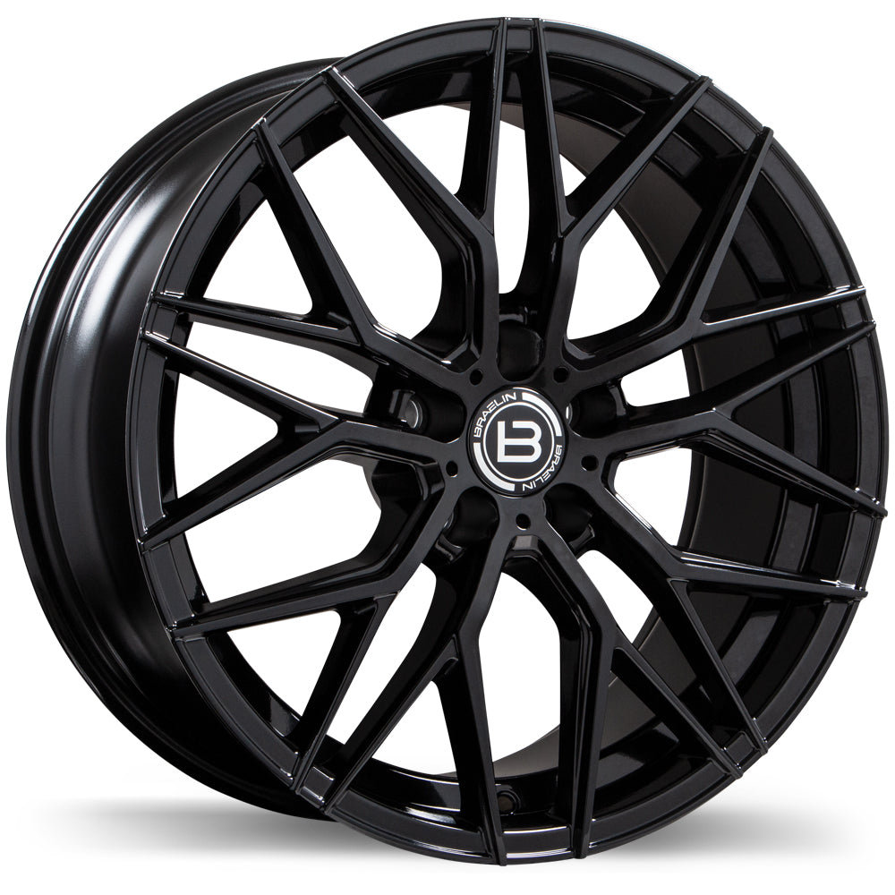 Braelin BR10 GLOSS BLACK  18x8      ET: 45       65.1  Conical    5X110