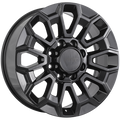 REPLICA 391 Noir lustré 22x8.5  8x180  Offset: 44  Hub: 124.1
