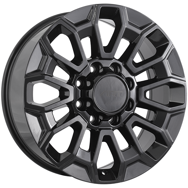 REPLICA 391 Noir lustré 22x8.5  8x180  Offset: 44  Hub: 124.1