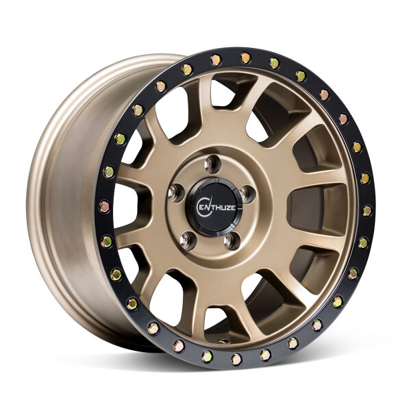 Enthuze Seeker 20x9 5x127 offset 0 cb 78.1 Bronze et Noir