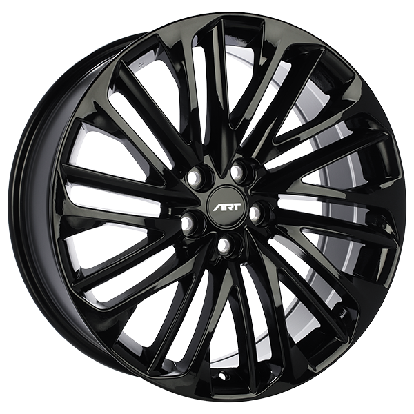 REPLICA 261 Noir lustré 20x8.0  5x114.3  Offset: 30  Hub: 60.1