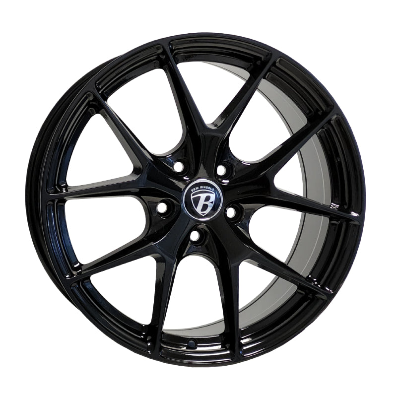 Bad Boy Wheels BBW512 18x8.5 5x114.3 offset 42 Gloss Black
