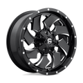 FUEL CLEAVER  GLOSS BLACK MILLED  20x9     +1      106.1  6X135/6X139.7