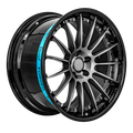 Sentali Barrel Forged SB2 19x8.5 5x120 +35 Gloss Black Lip / Matte Gunmetal Cent