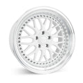 ESR SR01  GLOSS WHITE/MACHINE LIP  18x9.5     +35      72.6  Conical     5X114.3