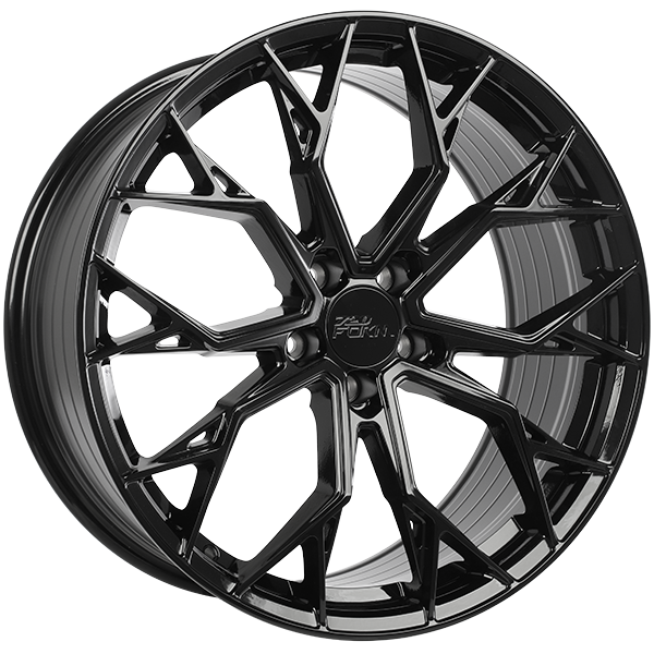 720Form RF1-V Noir lustré 20x9.0  5x120  Offset: 35  Hub: 72.6