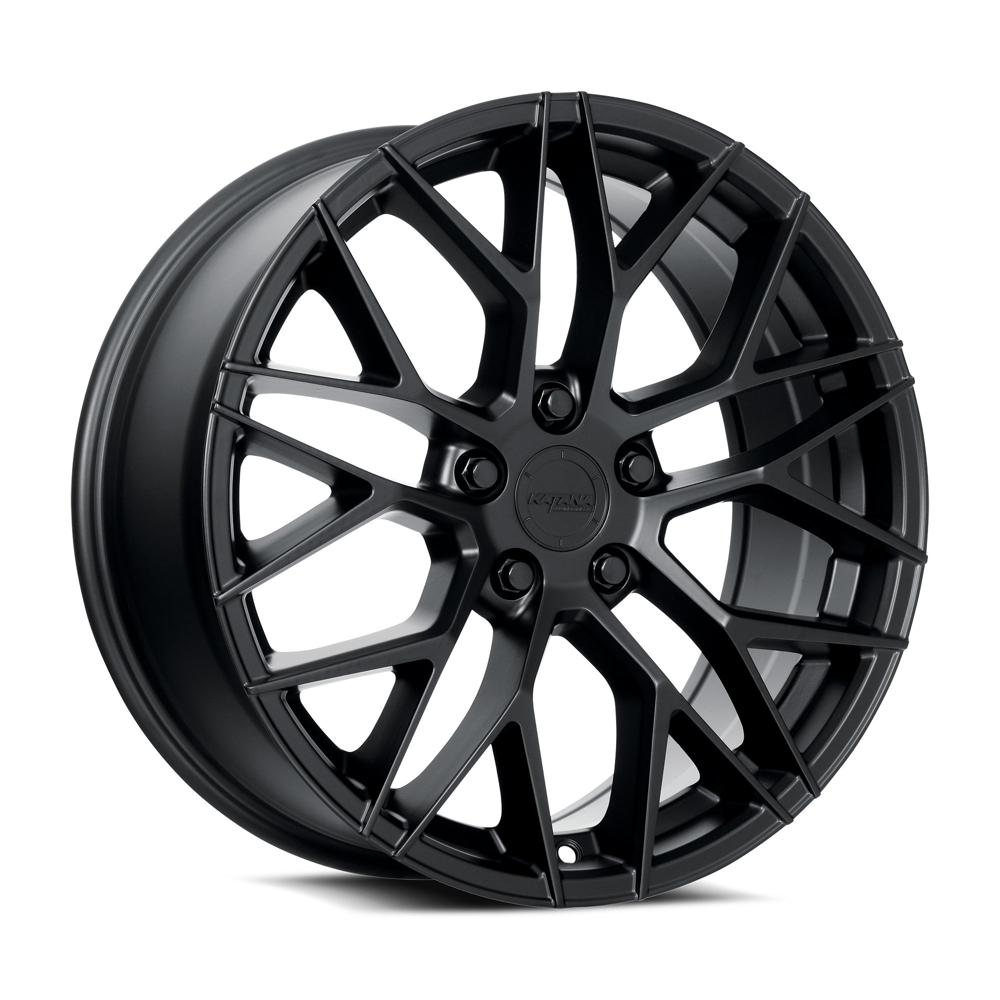 KATANA KR01 17x7.5 5x100 +40mm Matte Black