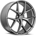 Sentali SS3 18x8.5 5x120 offset 35 cb 72.6 Gun Metal