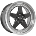 720Form FF15 GunMetal - Contour machiné 17x8.0  5x114.3  Offset: 35  Hub: 73.1