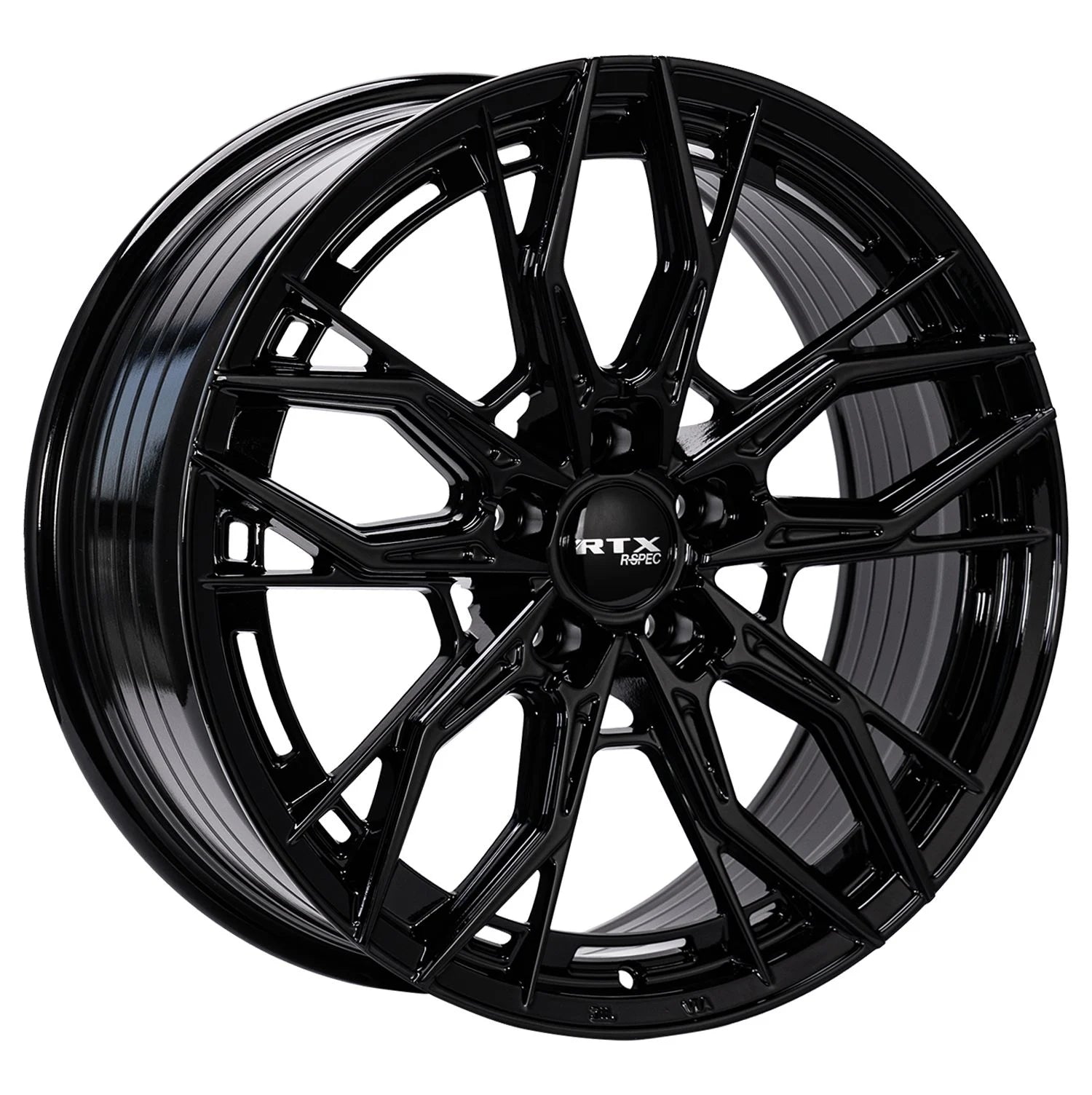 RTX Spur 17x7.5 5x114.3 offset 40 cb 73.1 Gloss Black