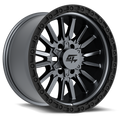 CHAMBER 18x12 6x135/6x139.7 -44 Black Ring / Matte Gunmetal Centre