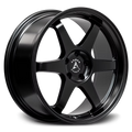 Armed Street VETERAN 18x8 5x108 & 5x110  35 FULL SATIN BLACK